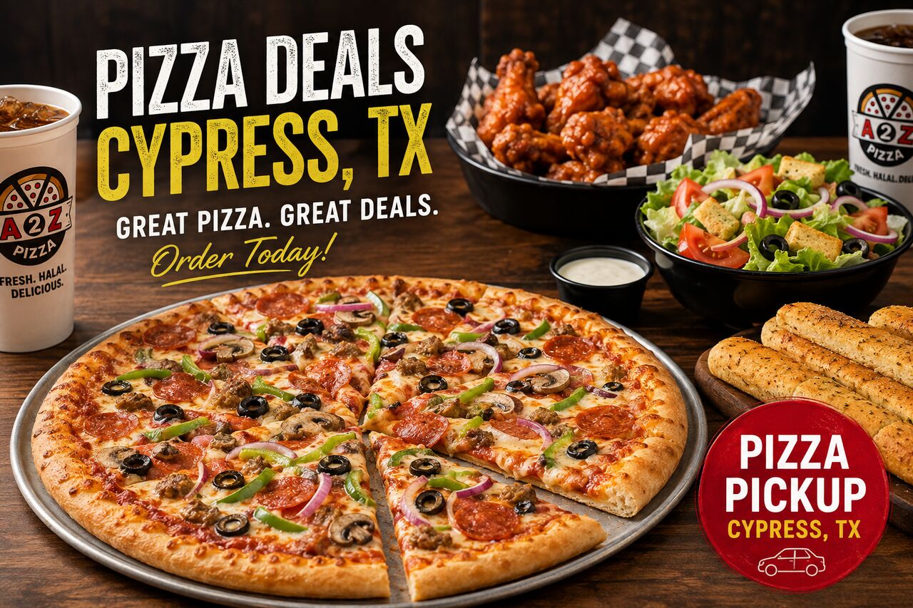 New York, Food & Drink, Halal Pizza Delivery In Cypress TX | A2Z Pizza