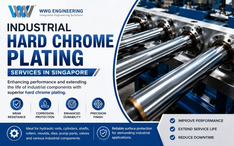 Kuala Lumpur, Heavy Equipment, Industrial Hard Chrome Plating Services In Singapore
