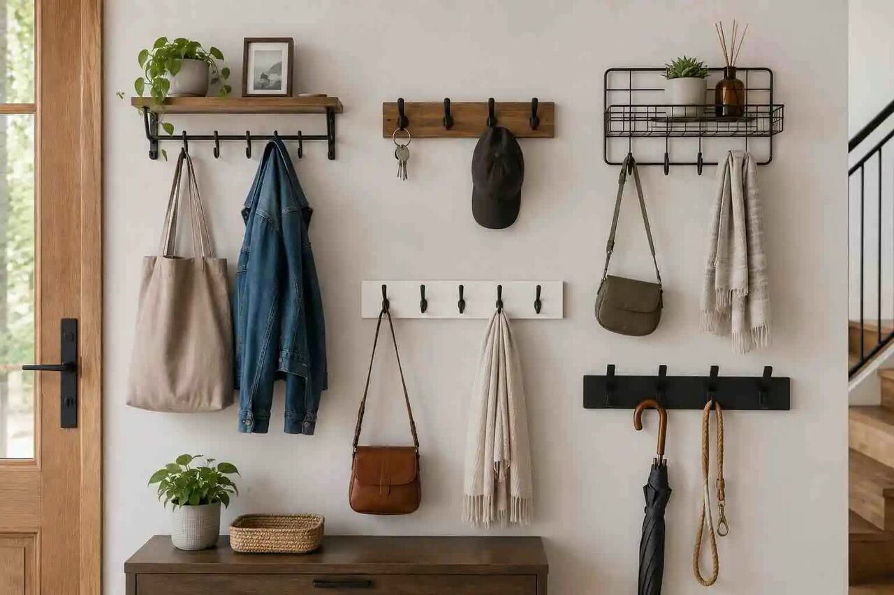 New York, Business, Space-Saving Wall Hanger For Home And Office