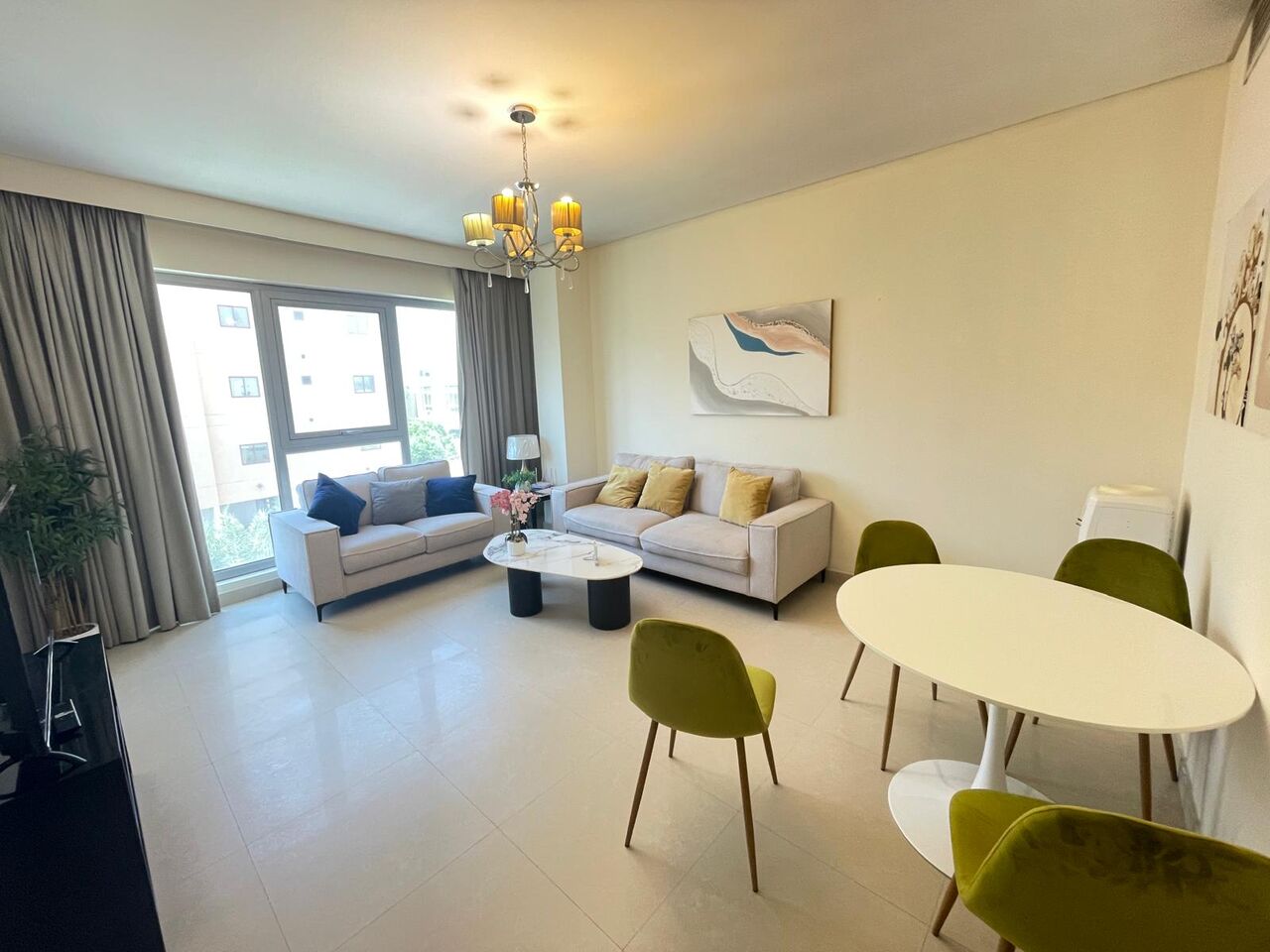 Umm Al Hassam, Apartments, Flats, Houses & Villas, BHD 300/month,  1 BR,  1 Bedroom Fully Furnihsed With Ewa In Umm AL Hassam
