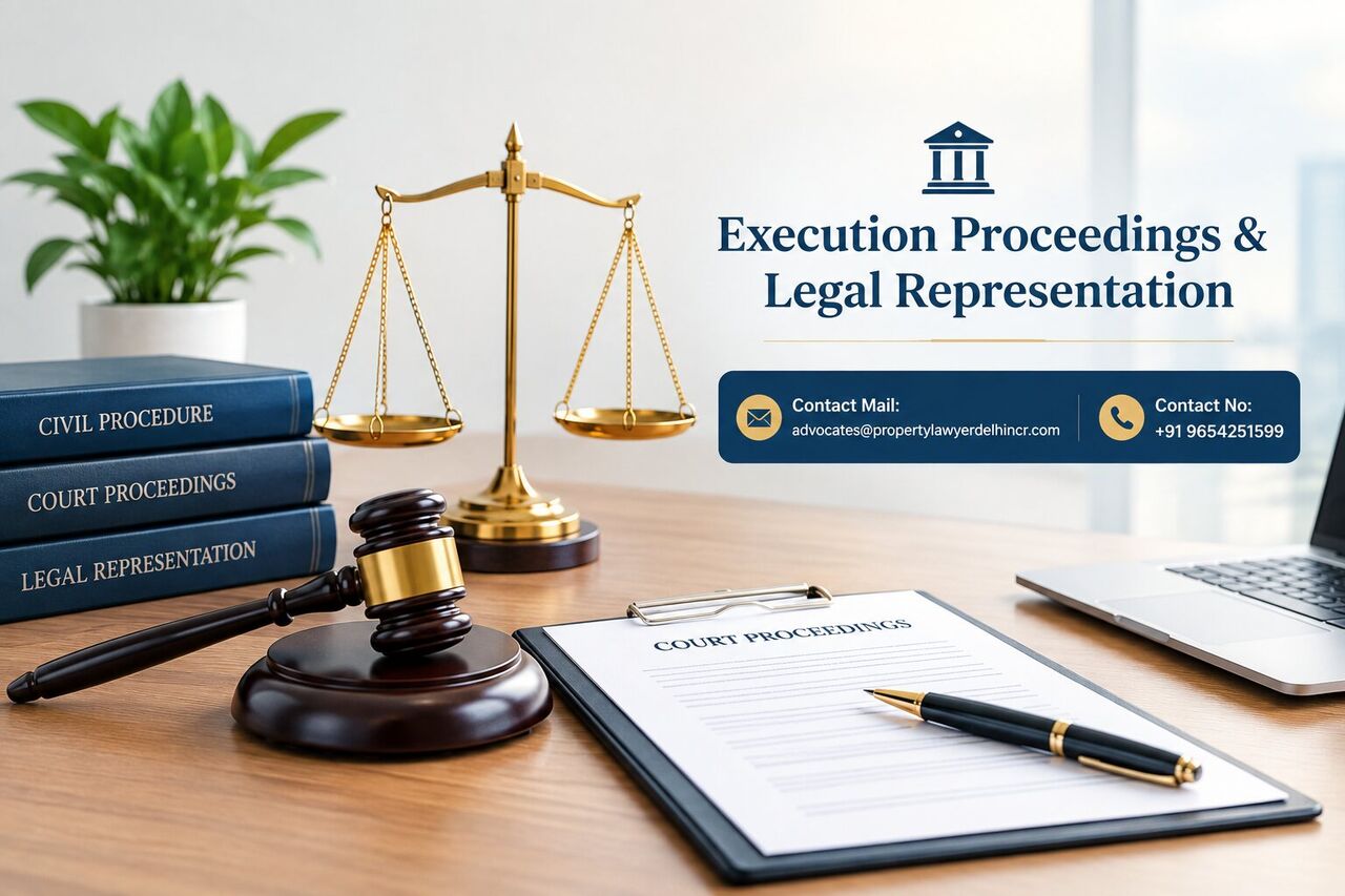 Ghaziabad, Legal, How Can Execution Proceedings & Legal Representation Protect Your Rights?