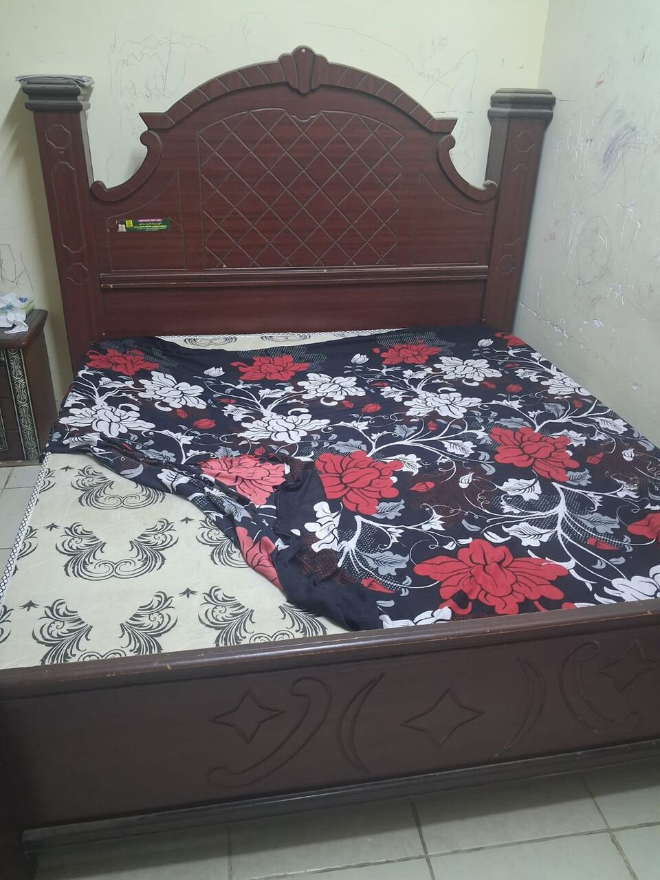 Al Balad, Furniture, SAR 650,  Full Bedroom Set - Wardrobe, Dressing And Bed With Mattress