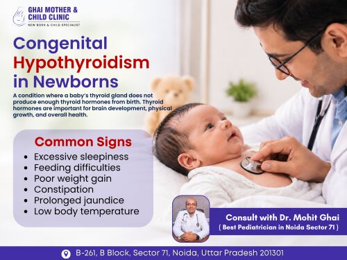 Noida, Health & Beauty Items, Best Pediatrician In Sector 71 Noida For Newborn Thyroid Care