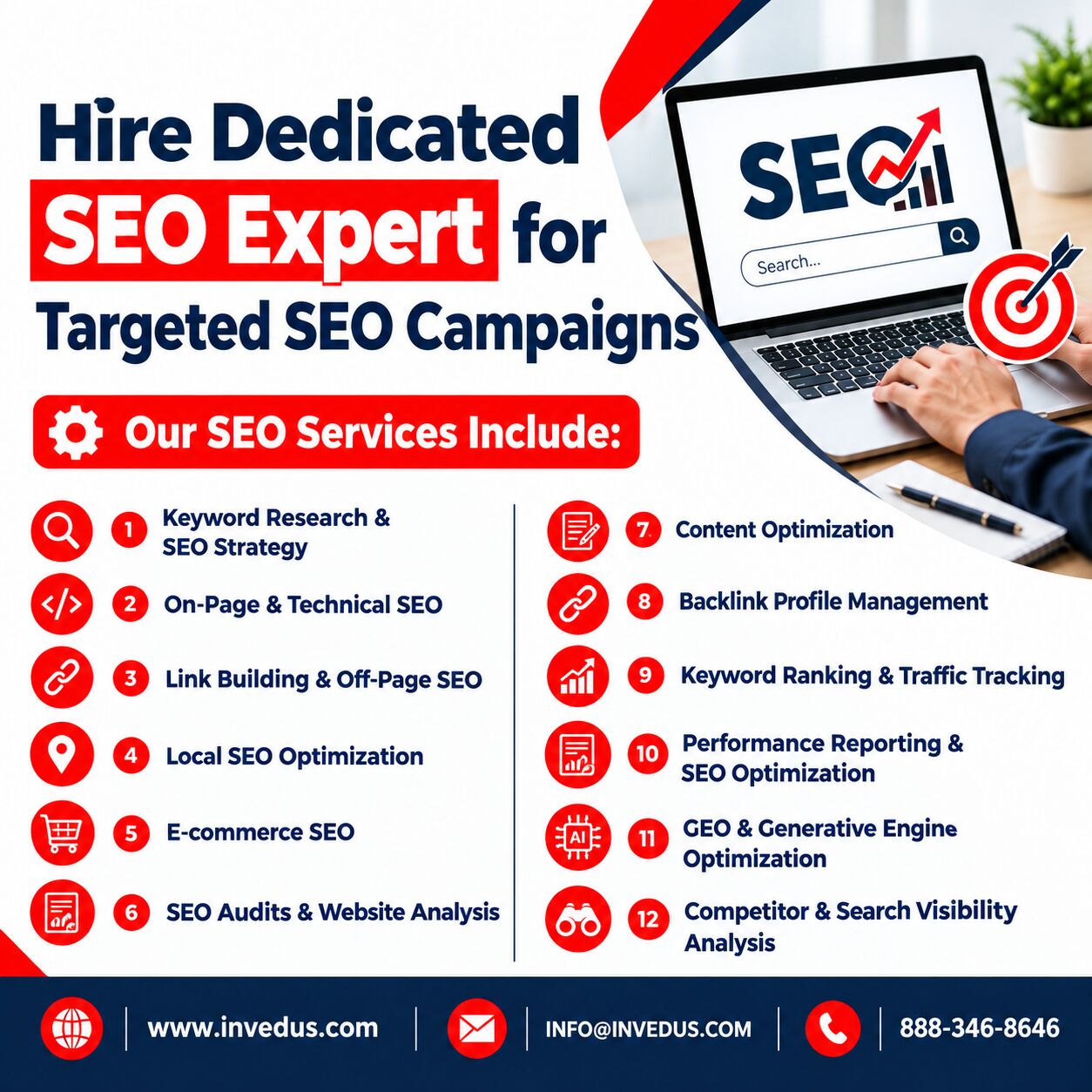 New York, Business, Hire Dedicated SEO Expert For Organic Traffic Growth