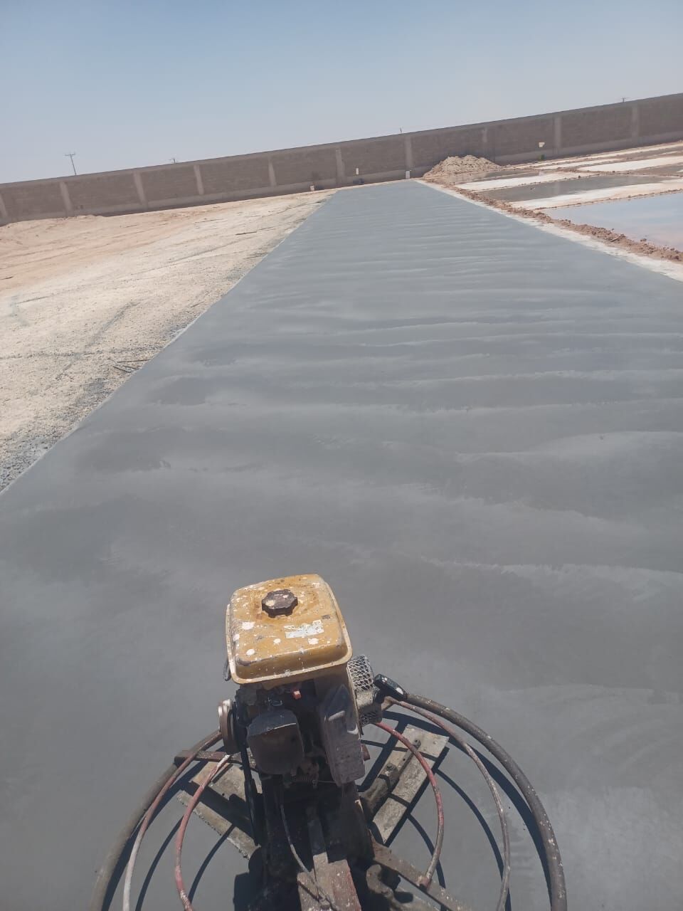 Irqah, Construction, Concrete
