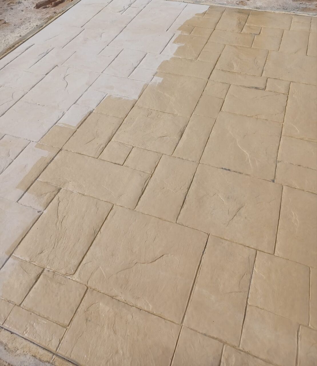 Irqah, Construction, Concrete