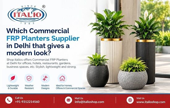 New Delhi, Farm & Garden, Which Commercial FRP Planters Supplier In Delhi That Gives A Modern Look?