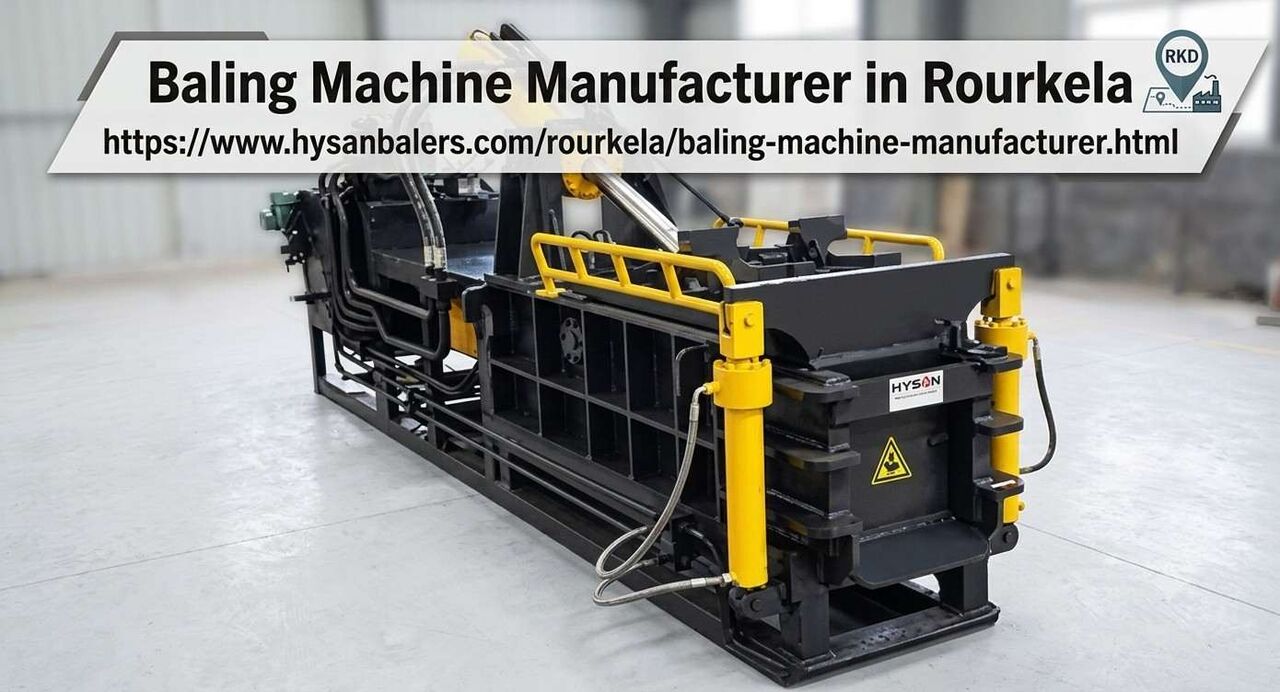 Odisha, Industrial Machinery, What Is A Baling Machine ?