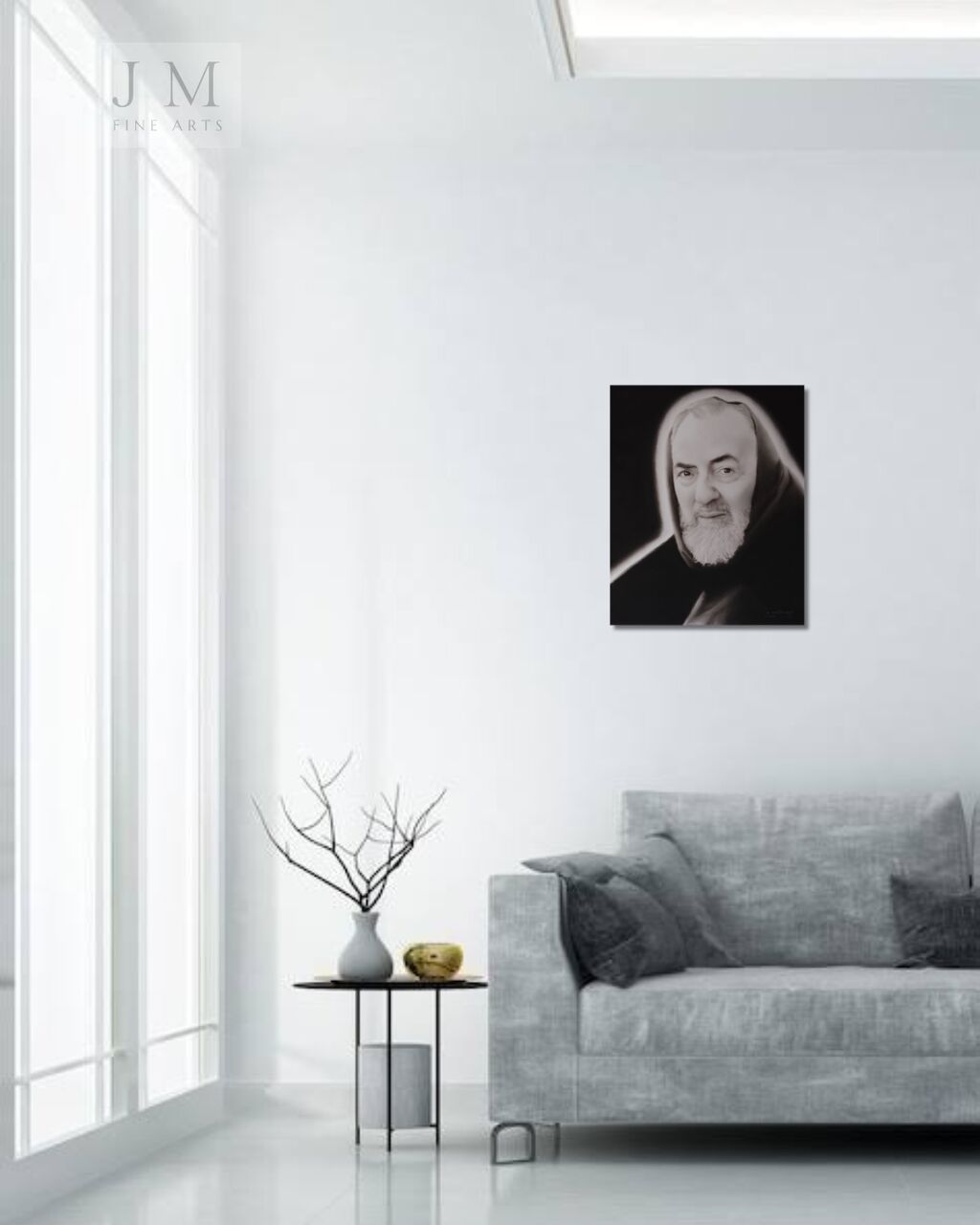 Manila, Collectibles, PHP 8,  Padre Pio Charcoal Sketch