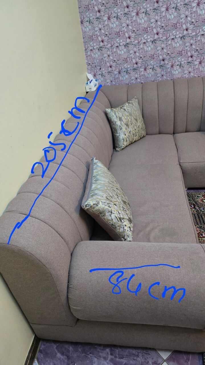 Dammam, Furniture, SAR 600,  Slightly Used Sofa Sets Available For Sale ( Like New)