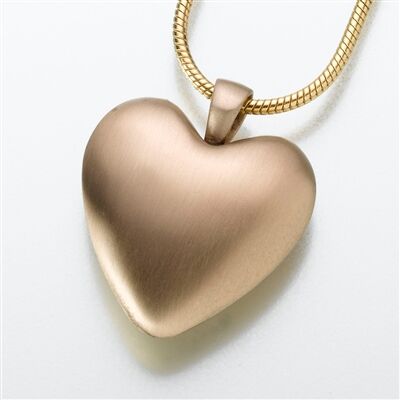 New York, Business, Heart Keepsake Urn Pendant