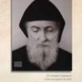 PHP 8,  St Charbel Makhlouf Charcoal Sketch