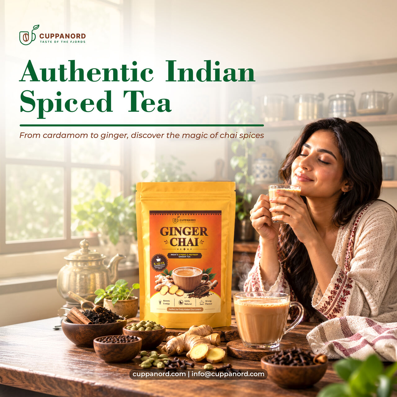Noida, Business, Authentic Indian Spiced Tea: What Makes Cuppanord&rsquo;s Tea Special?