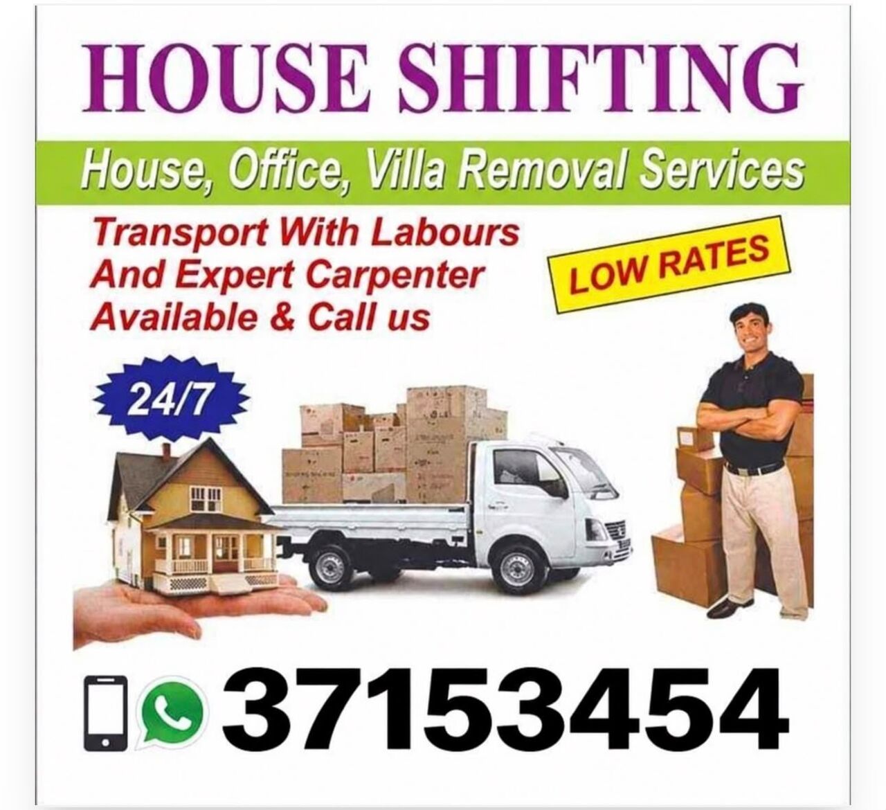 Manama, Labor/Moving, House Shifting Mover Packer