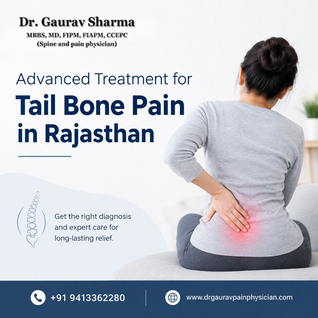 Jaipur, Health, Advanced Treatment For Tail Bone Pain In Rajasthan
