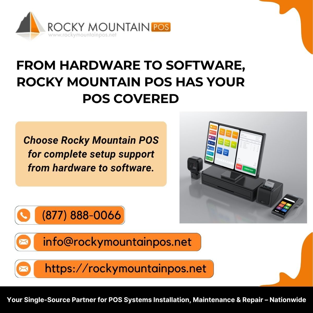 New York, Technical, From Hardware To Software, Rocky Mountain POS Has Your POS Covered