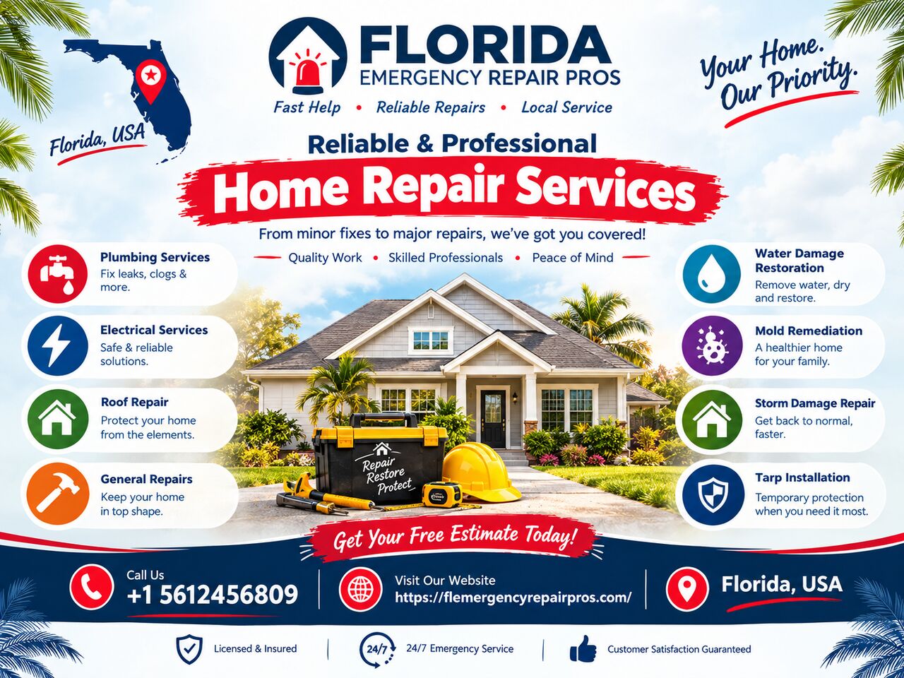 New York, Appliance Repair, Emergency Roofing Services