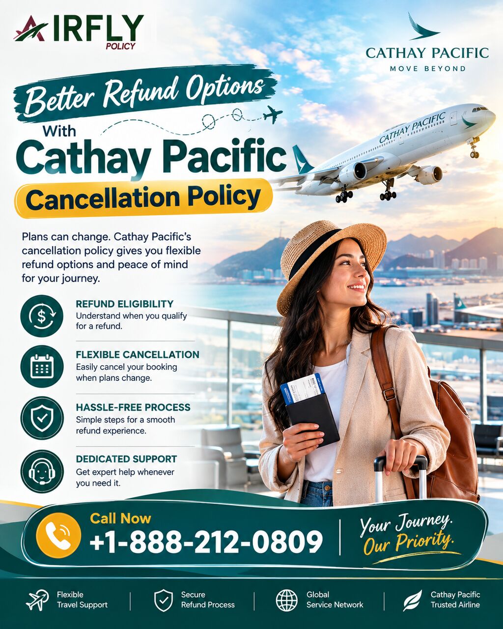 New York, Travel, Better Refund Options With Cathay Pacific Cancellation Policy