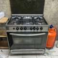 SAR 500,  Freestanding Gas-Cooker 4-Burner With Gas Cylinder