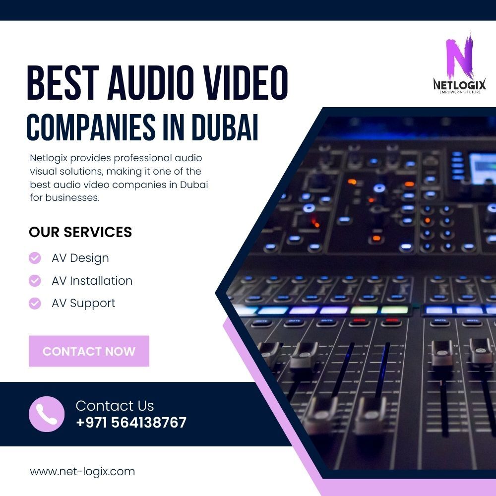 Dubai, Computer, Best Audio Video Companies In Dubai For Business & Meeting Spaces