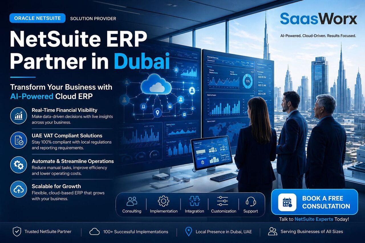 Dubai, Business, Leading NetSuite ERP Partner In Dubai
