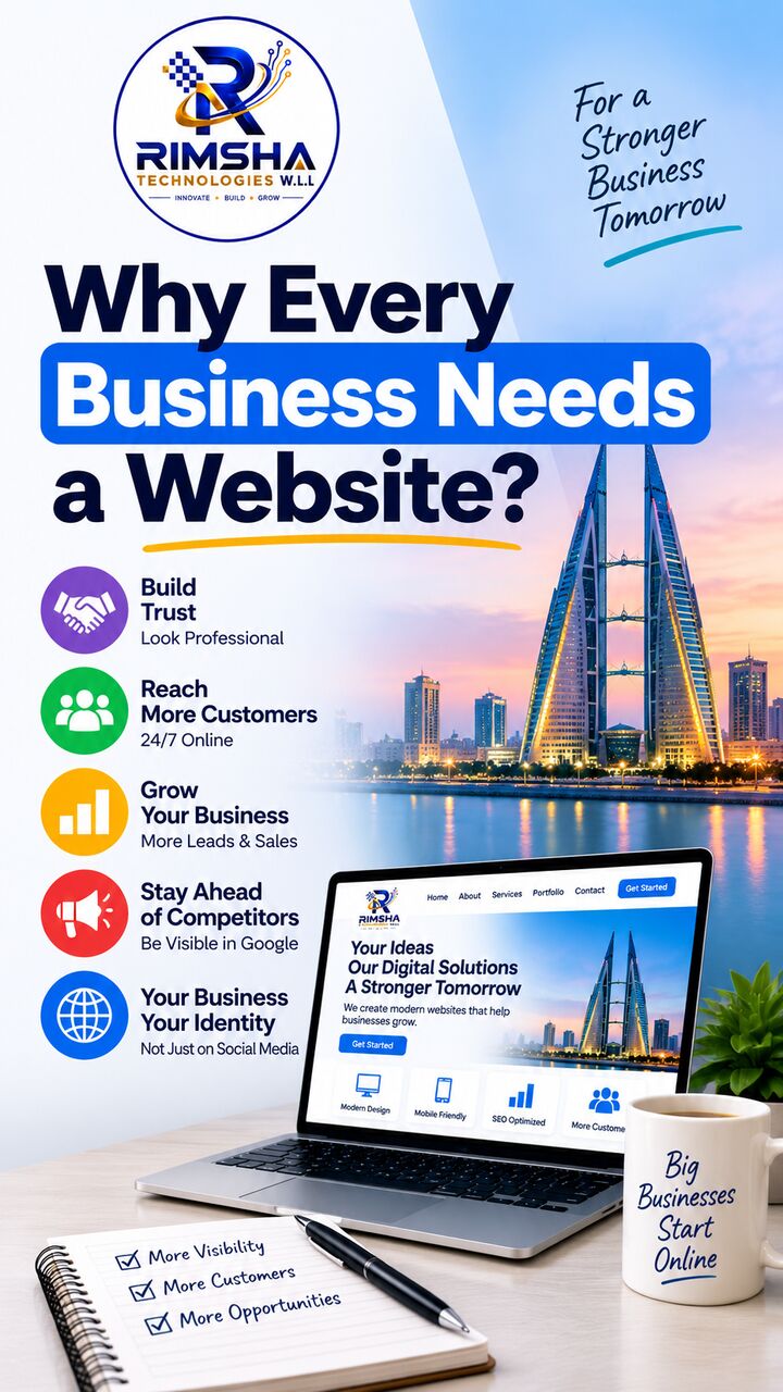 Manama, Business, 💻 New Company? Let Your Website Work For Your Business 24/7