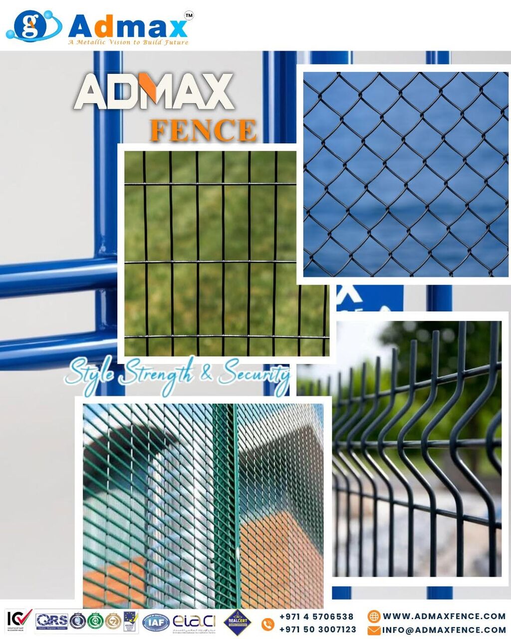 Dubai, Heavy Equipment, Durable Metal Fencing Solutions For Security And Property Protection Across UAE