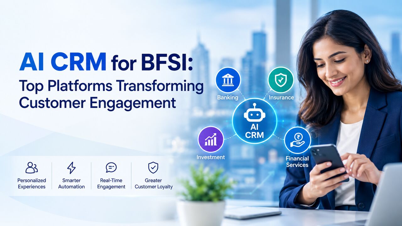 Mumbai, Financial, Top AI CRM Platforms For BFSI