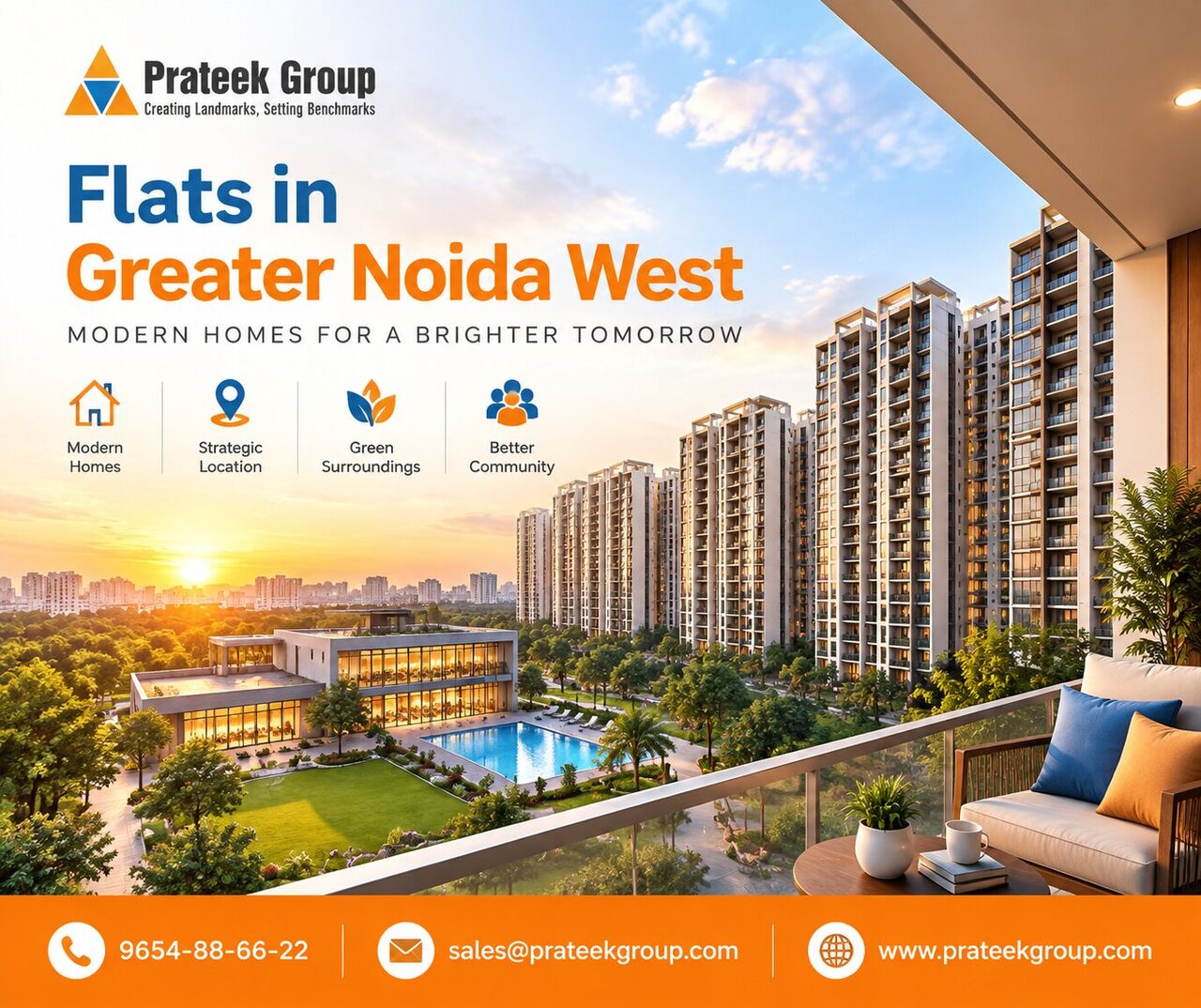 Greater Noida, Real Estate, Flats In Greater Noida West
