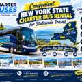 Convenient New York State Charter Bus Rental For Statewide Travel