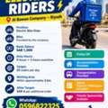Biker Rider In Riyadh