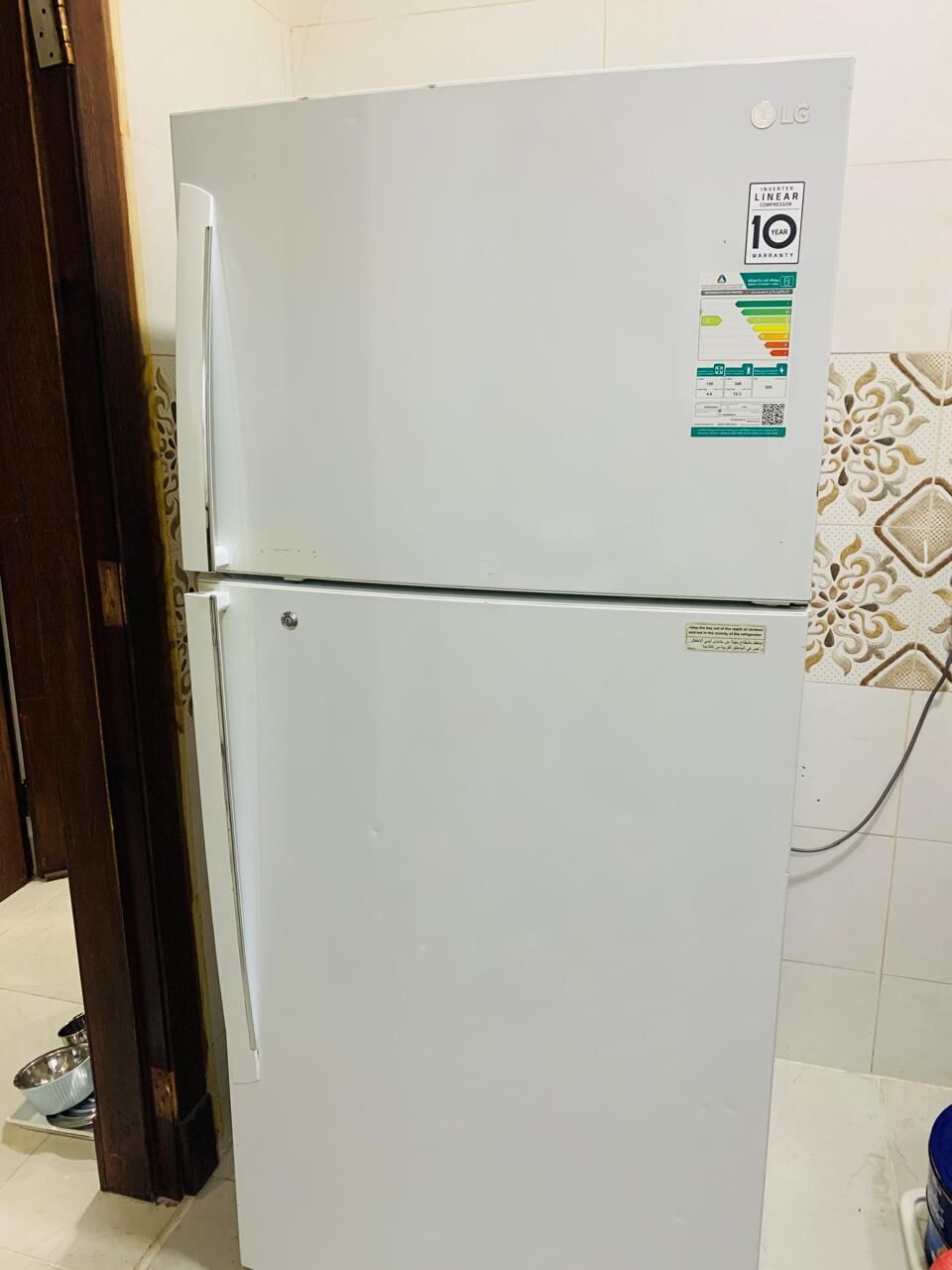 Dammam, Appliances, SAR 900,  Refrigerator LG (Big)