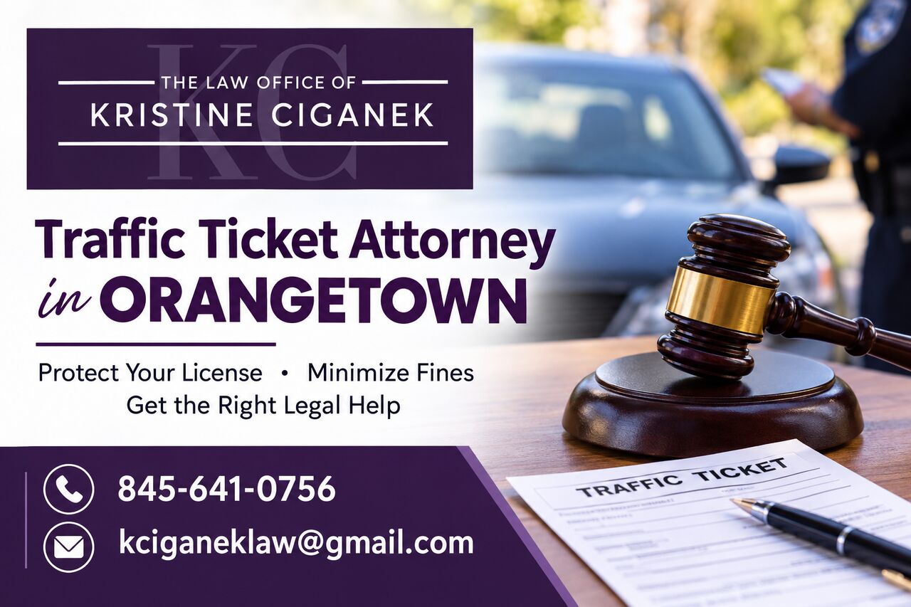 New York, Legal, Get Help With Your Orangetown Traffic Ticket