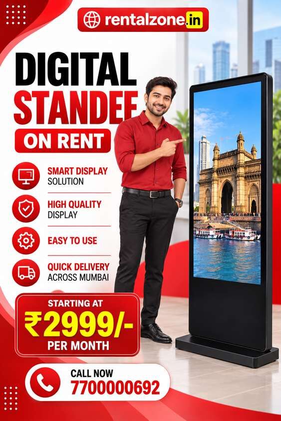 Thane, Electronics, INR 2999,  Standee On Rent At Rs 2999/- Mumbai, Thane, Navimumbai