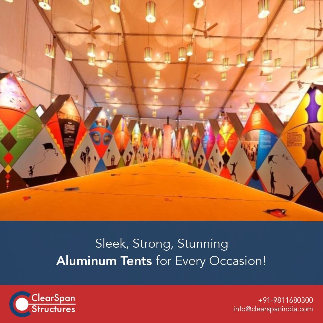 Ahmedabad, Construction, Customized Aluminium Tents For All Events