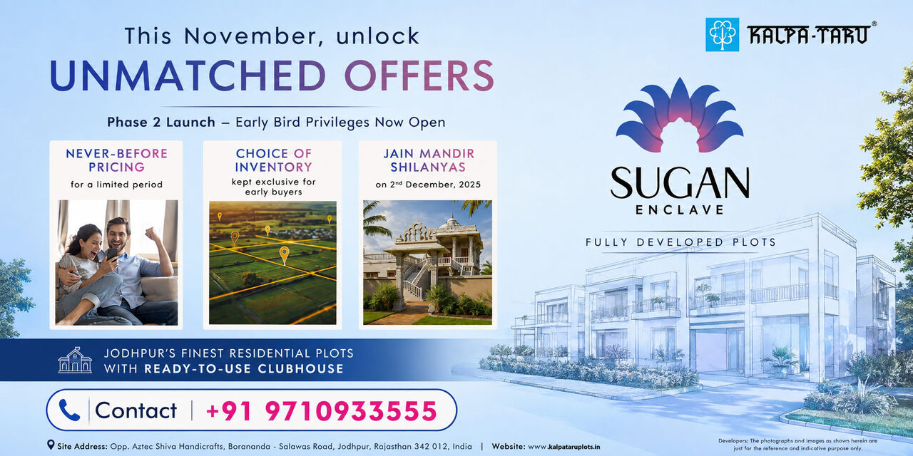 Jaipur, Residential Plots, INR 3800000,  166 Sq. Yard,  Kalpataru Jodhpur Plots: A Blend Of Luxury, Space & Serenity