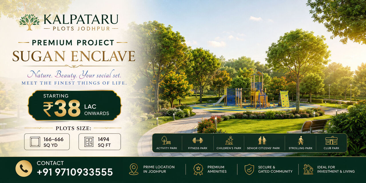 Jaipur, Residential Plots, INR 3800000,  166 Sq. Yard,  Kalpataru Jodhpur Plots: A Blend Of Luxury, Space & Serenity