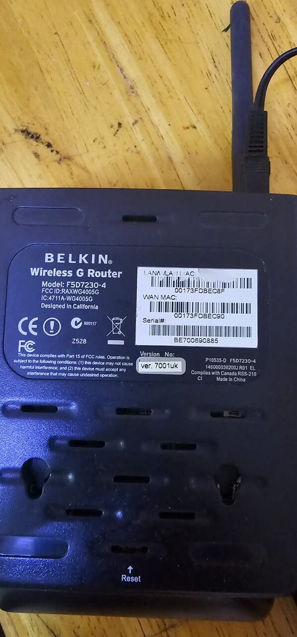 Al Malaz, Computers, SAR 50,  Belkin Universal Router &ndash; 1 WAN + 4 LAN Ports
