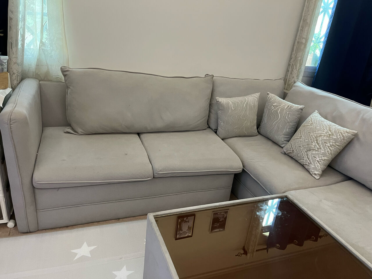 Al Malaz, Furniture, SAR 300,  7 Seater Sofa With Center Table