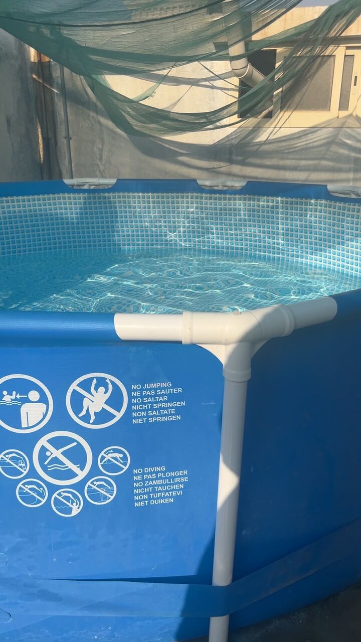 Riyadh, Household Items, SAR 450,  Swimming Pole With Water Filter Pump