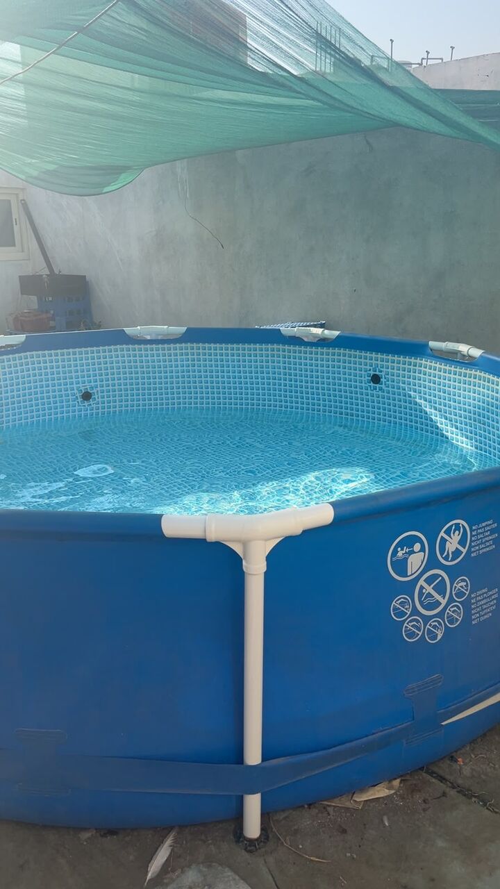 Riyadh, Household Items, SAR 450,  Swimming Pole With Water Filter Pump