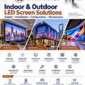 Indoor Outdoor LED Screen Supply Installation & Maintenance &ndash; Riyadh