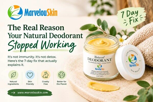 New York, Business, Natural Deodorant Stopped Working? Revive It In 7 Days