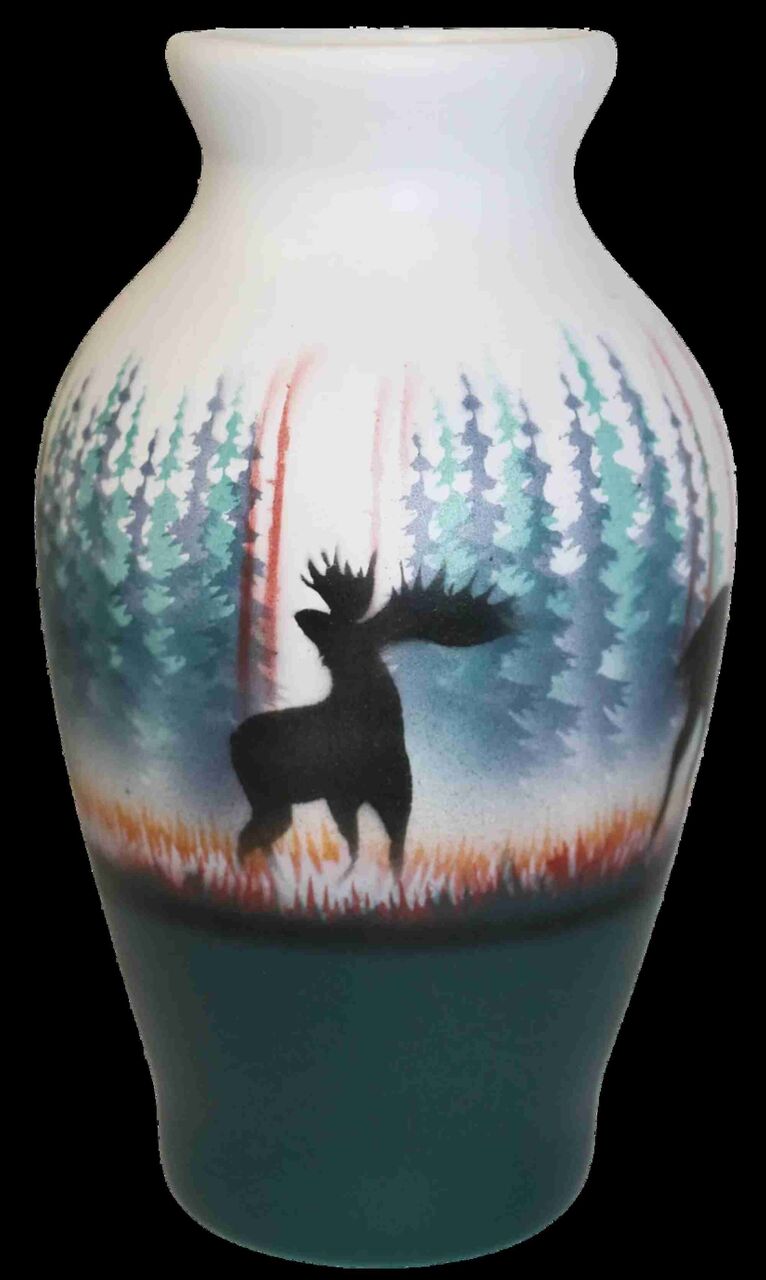New York, Free Items, USD 89,  Moose Vase & Art Pottery | Native American Styles