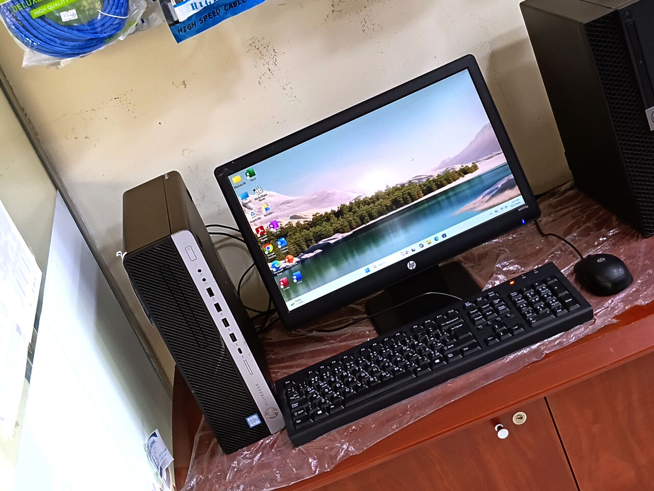 Riffa, Computers, BHD 113,  HP EliteDesk Core I7 9th Gen DDR4 8GB/620GB Storage 19&rsquo;&rsquo; Monitor 113 BD Only