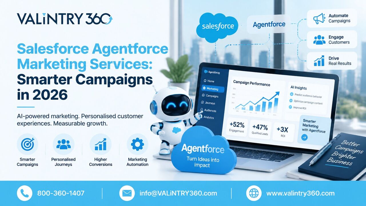 New York, Software Development, Salesforce Agentforce Marketing Services: Smarter Campaigns In 2026