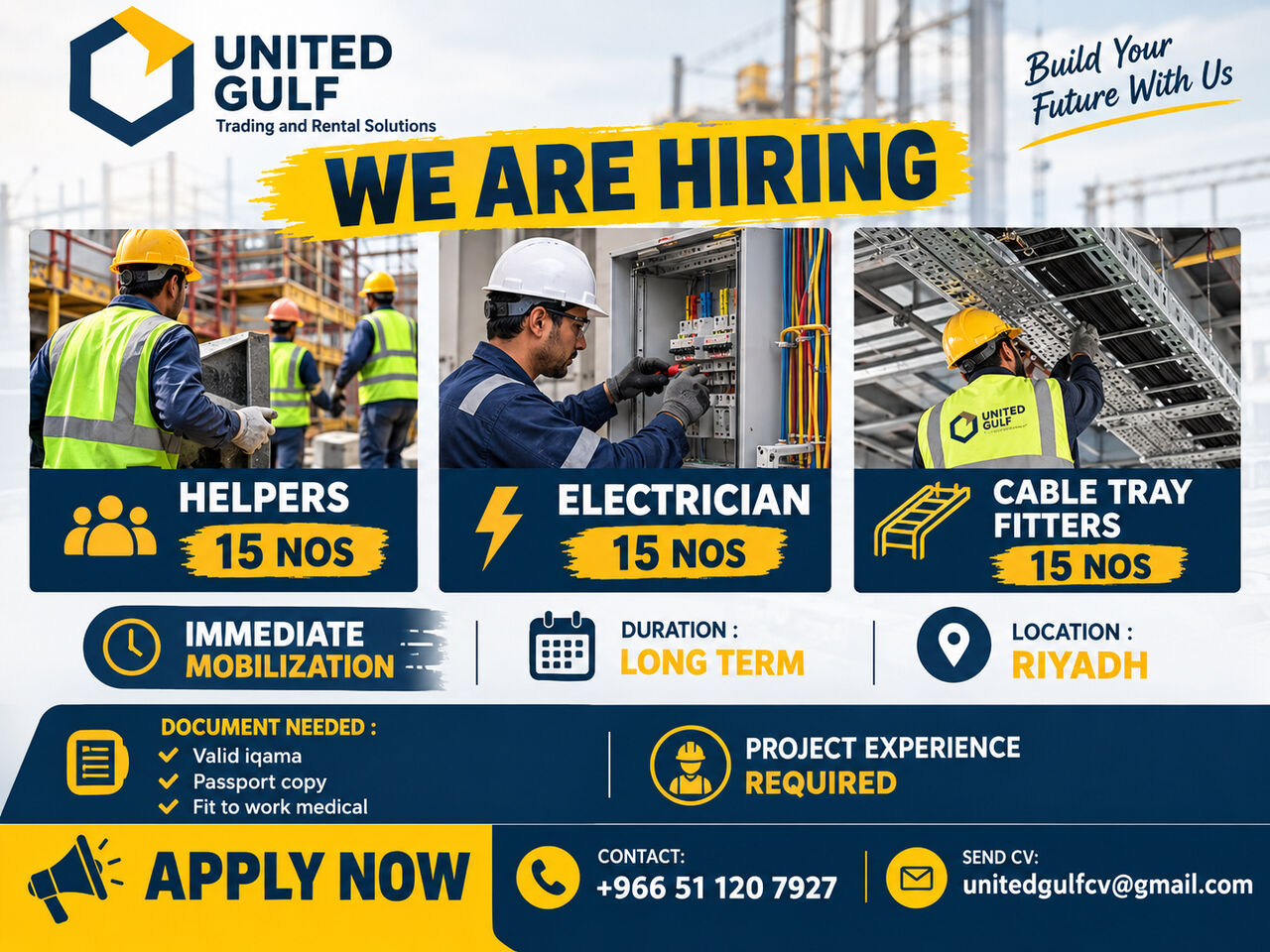 Jubail, Jobs, Urgently Required Helpers 15