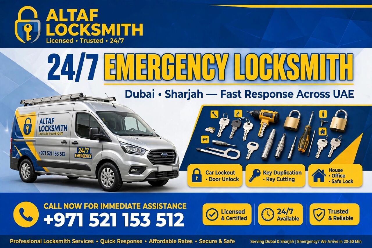 Deira, Business, 24/7 Emergency Locksmith Service And Car Key Programming