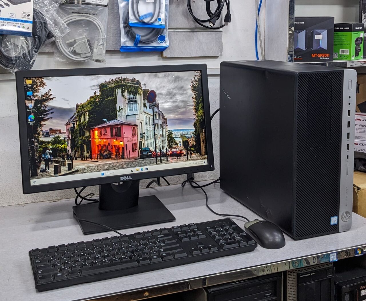 Manama, Tablet Computers, BHD 98,  HP Core I7 8th Gen PC 3.2GHz (12CPUs) RAM 8GB SSD 256GB 19" Monitor Ready To Use