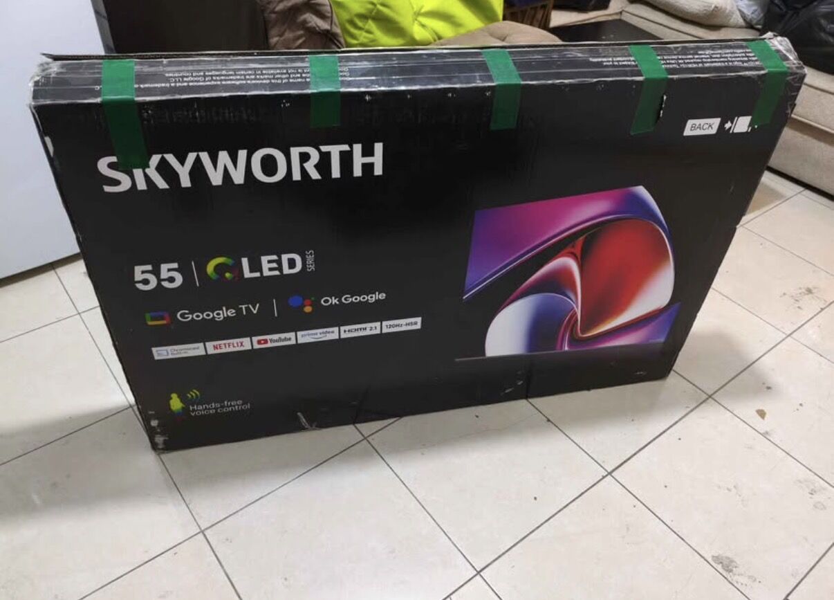 Khobar, Appliances, SAR 1400,  Skyworth 55&rsquo;&rsquo; 4K QLED Android TV New